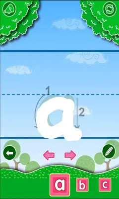 ABC HandWriting FREE android App screenshot 2