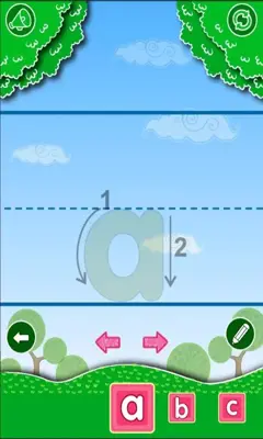 ABC HandWriting FREE android App screenshot 3